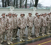 PAG-1 karių sutikimo ir pagerbimo ceremonija