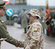 PAG-1 karių sutikimo ir pagerbimo ceremonija