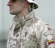 PAG-1 karių sutikimo ir pagerbimo ceremonija