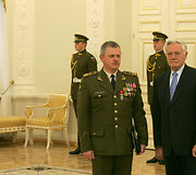 PAG-1 karių sutikimo ir pagerbimo ceremonija