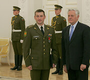 PAG-1 karių sutikimo ir pagerbimo ceremonija