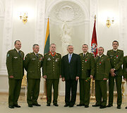 PAG-1 karių sutikimo ir pagerbimo ceremonija