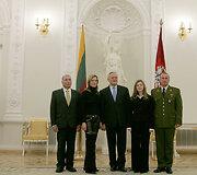 PAG-1 karių sutikimo ir pagerbimo ceremonija