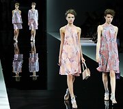 &bdquo;Giorgio Armani&ldquo; kolekcijos pristatymas Milane