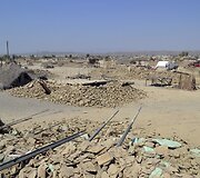 Žemės drebėjimo padariniai Pakistane 