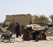 Žemės drebėjimo padariniai Pakistane 