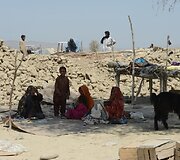 Žemės drebėjimo padariniai Pakistane 