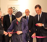 Jonas Mekas ir Artūras Zuokas