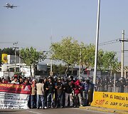 Meksikos mokytojų protestas 