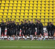 Lietuvos futbolo rinktinės treniruotė