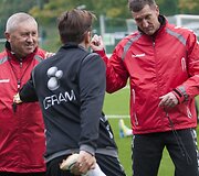 Lietuvos futbolo rinktinės treniruotė