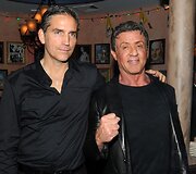 Jimas Caviezelas ir Sylvesteris Stallone