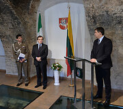 Filippo Camporesi akreditacijos ceremonija