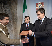 Filippo Camporesi akreditacijos ceremonija