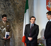 Filippo Camporesi akreditacijos ceremonija