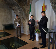 Filippo Camporesi akreditacijos ceremonija