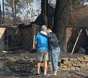Australijoje sudegęs namas
