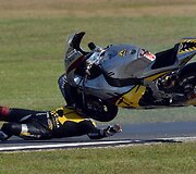 Kalex Mika Kallio avarija