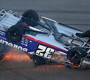 Miguel&iacute;o Paludo avarija &bdquo;Talladega&ldquo; trasoje