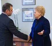 Egidijus Kūris ir Dalia Grybauskaitė