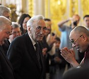 Tadeuszas Mazowieckis ir Dalai Lama