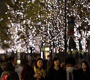 Marunouchi gatvės papuo&scaron;imas Tokijuje