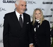 Barbra Streisand su vyru Jamesu Brolinu