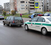 Fabijoni&scaron;kių gatvės pėsčiųjų perėjoje buvo partrenktas mažametis.