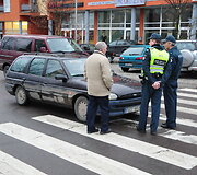 Fabijoni&scaron;kių gatvės pėsčiųjų perėjoje buvo partrenktas mažametis.