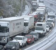 Transporto spūstis Prancūzijos greitkelyje 