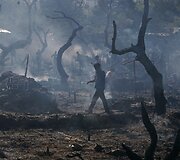 Mumbajaus lū&scaron;nyne siautėjo ugnis