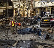 Bombos sprogimo padariniai Kvetos mieste
