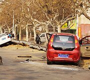 Sprogusio naftotiekio padariniai Čingdao mieste