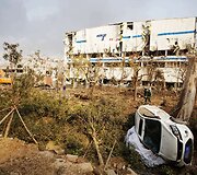 Sprogusio naftotiekio padariniai Čingdao mieste
