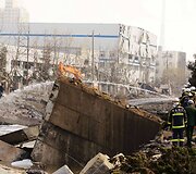 Sprogusio naftotiekio padariniai Čingdao mieste