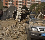 Sprogusio naftotiekio padariniai Čingdao mieste