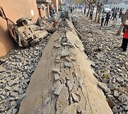 Sprogusio naftotiekio padariniai Čingdao mieste