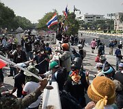 Protestuotojai Bankoke 