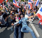 Protestuotojai Bankoke 