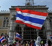 Protestuotojai Bankoke 