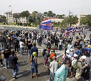 Protestuotojai Bankoke 