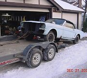 1964-ųjų &bdquo;Ford Mustang&ldquo; prie&scaron; renovaciją