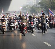 Protestuotojai Bankoke
