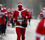 Kalėdų senelių bėgimas Vokietijoje