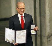 Cheminio ginklo uždraudimo organizacijos generalinis direktorius Ahmetas Uzumcu