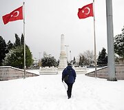 Sniegas Turkijoje