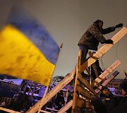 Protestuotojai Kijeve