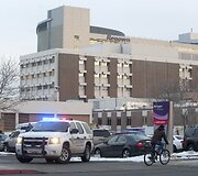 Policija užblokavo kelią prie medicinos centro &bdquo;Renown&ldquo;