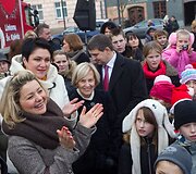 Beata Nicholson, Daina Gudzinevičiūtė ir Alma Adamkienė