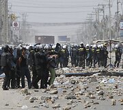 Siuvėjų protestas Kambodžoje